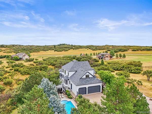 5 Acres of Land with Home for Sale in Castle Rock, Colorado