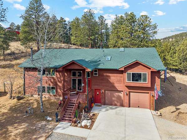 3.5 Acres of Land with Home for Sale in Bailey, Colorado