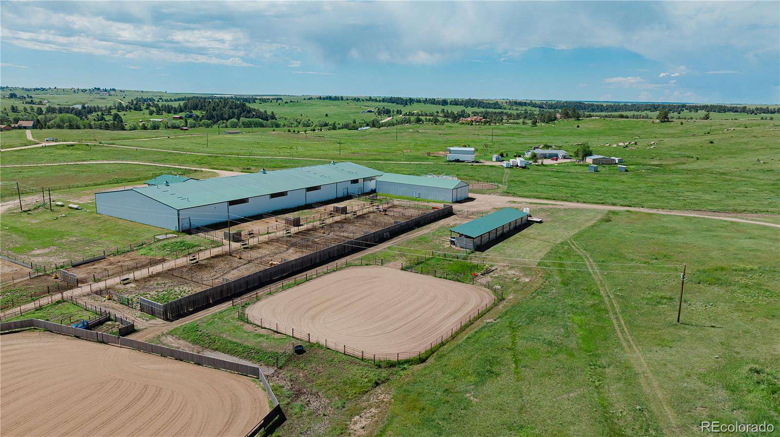 200 Acres of Agricultural Land with Home for Sale in Elizabeth, Colorado