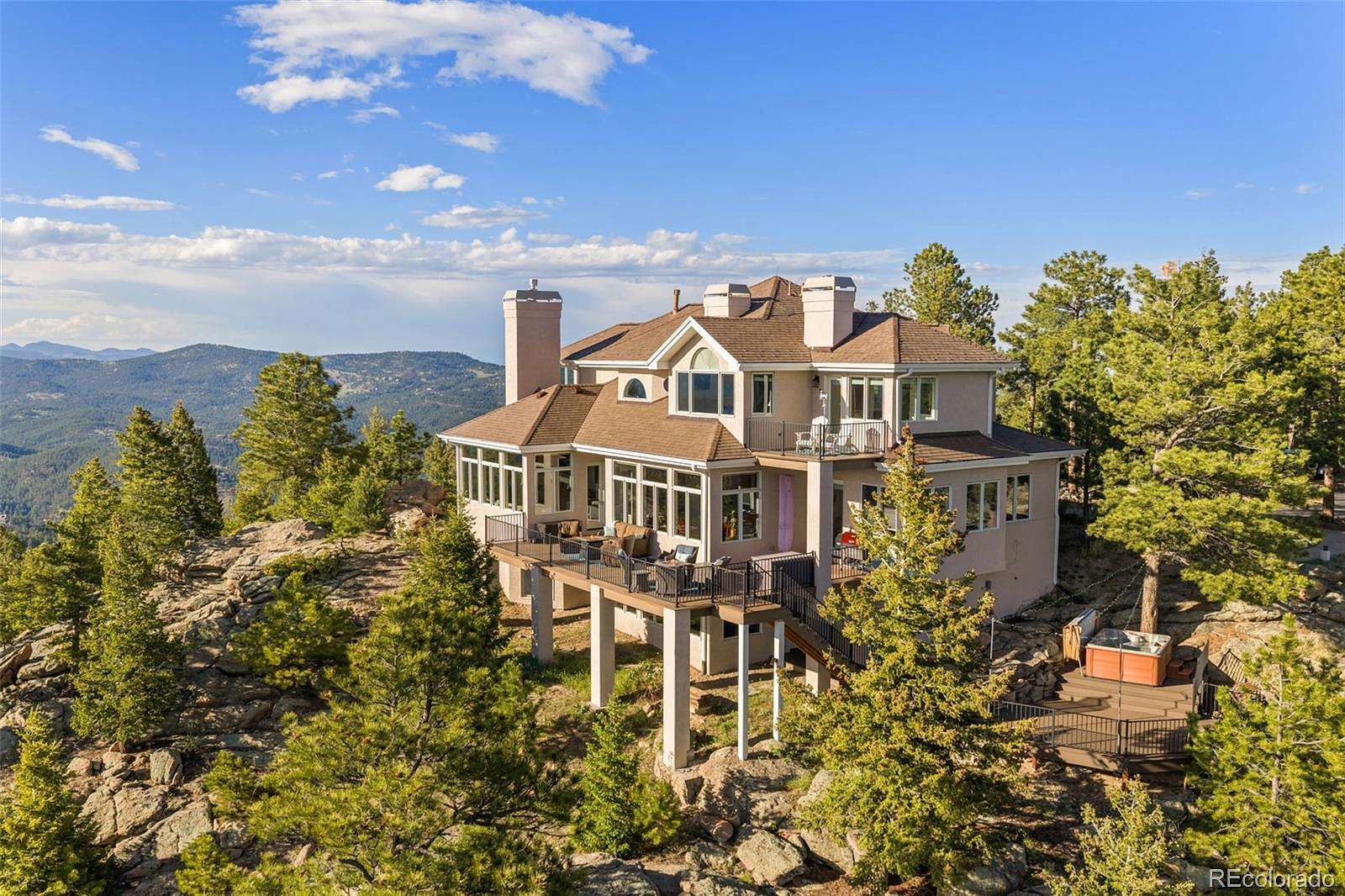 10.7 Acres of Land with Home for Sale in Evergreen, Colorado