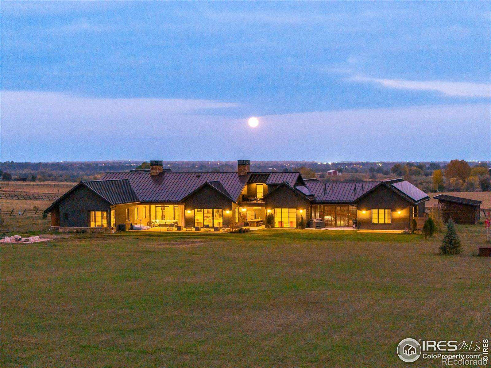 6.55 Acres of Land with Home for Sale in Longmont, Colorado