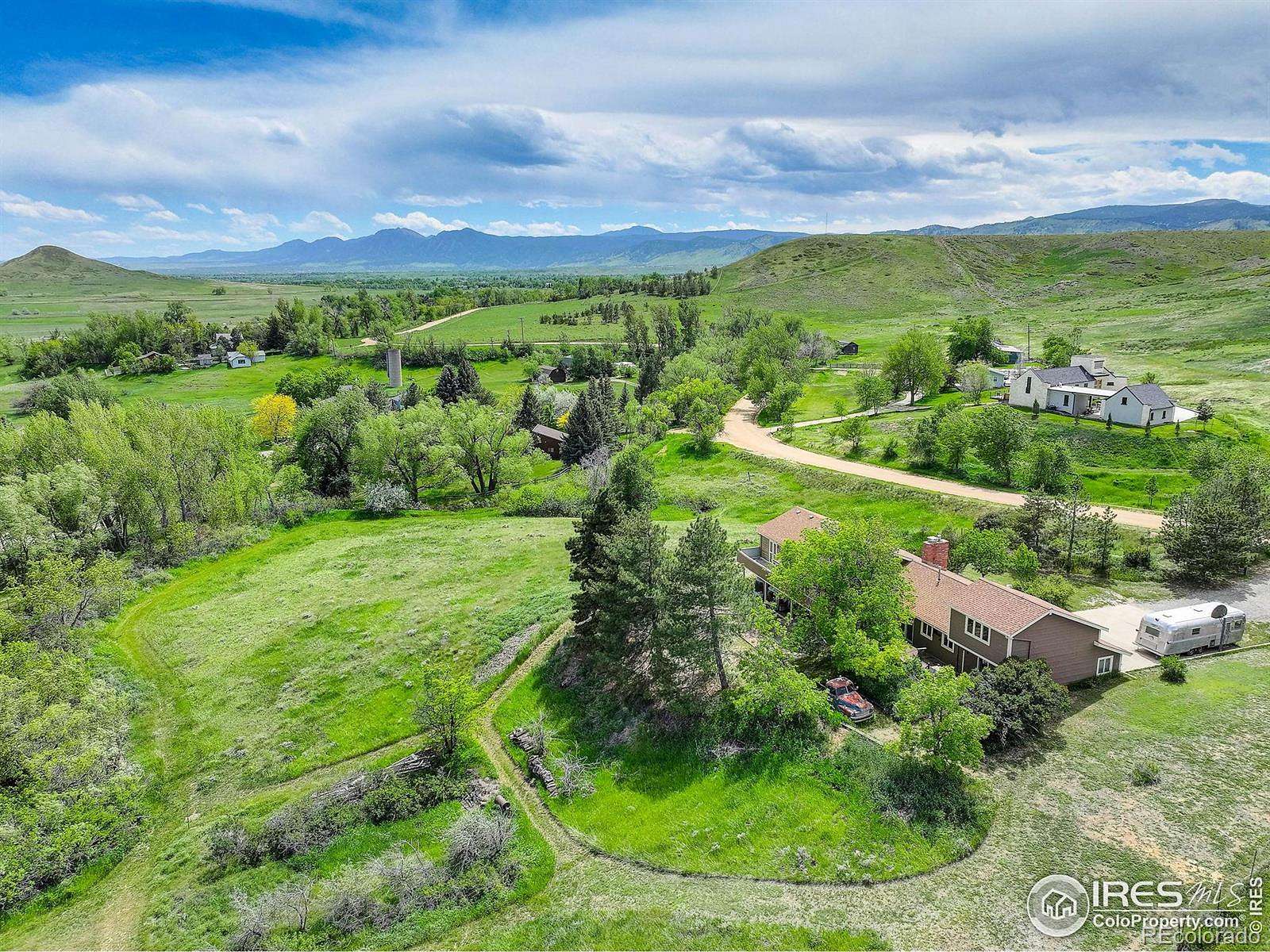 3 Acres of Land with Home for Sale in Longmont, Colorado