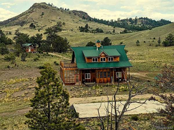 160 Acres of Land with Home for Sale in Hartsel, Colorado