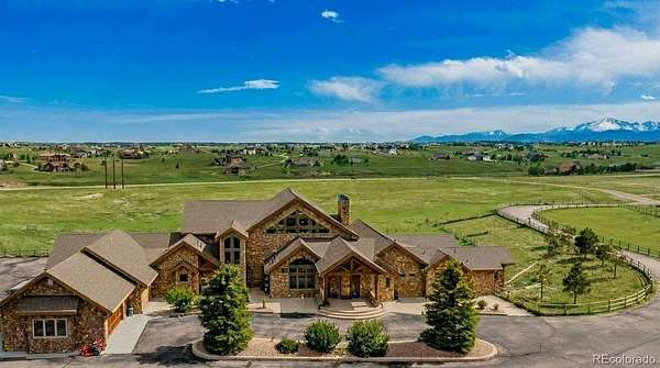 35 Acres of Agricultural Land with Home for Sale in Larkspur, Colorado