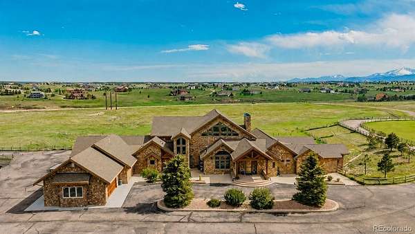 35 Acres of Agricultural Land with Home for Sale in Larkspur, Colorado