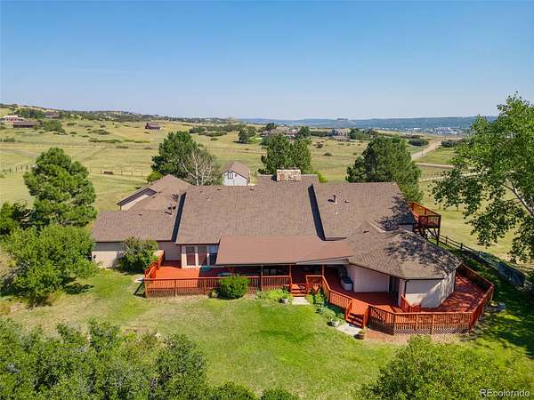 10 Acres of Land with Home for Sale in Castle Rock, Colorado