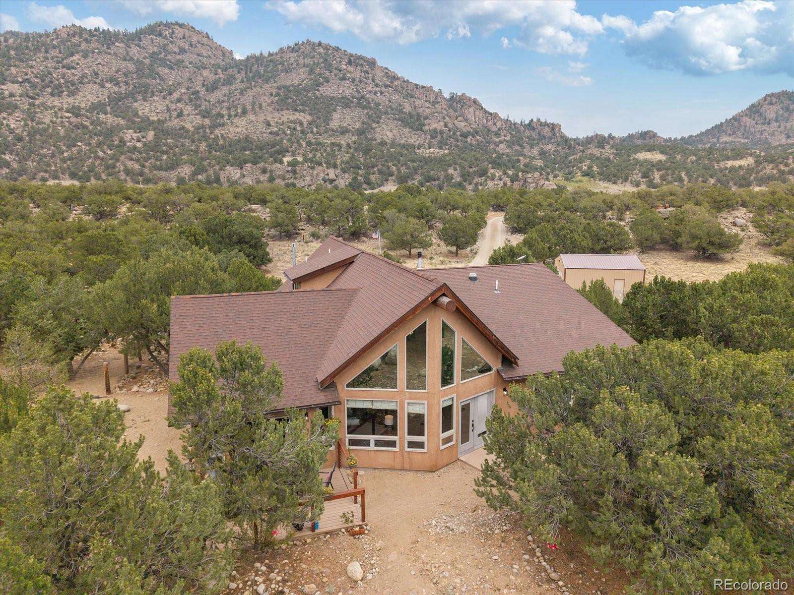 10 Acres of Recreational Land with Home for Sale in Buena Vista, Colorado