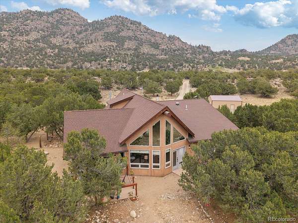 10 Acres of Recreational Land with Home for Sale in Buena Vista, Colorado