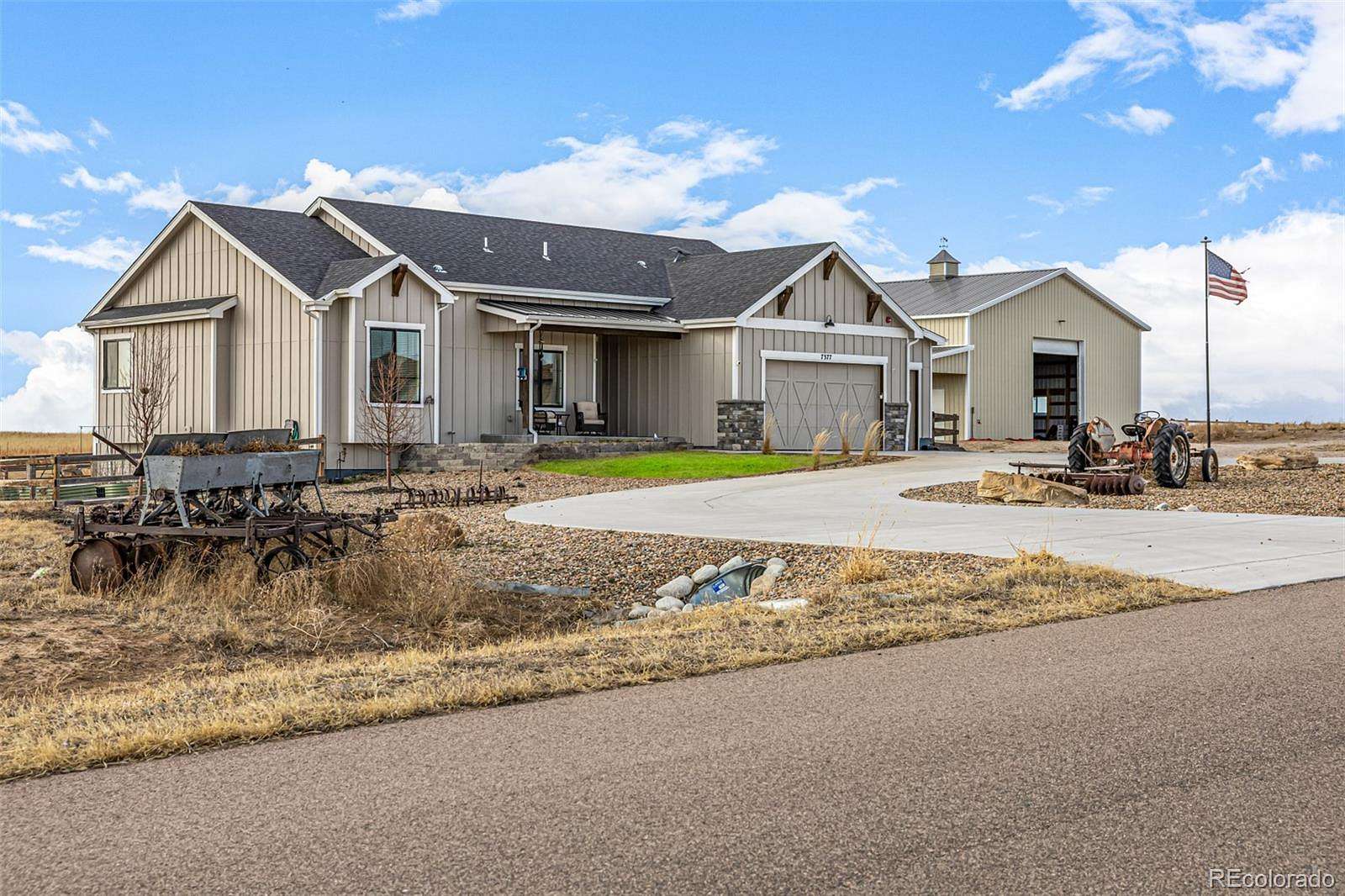2.5 Acres of Land with Home for Sale in Strasburg, Colorado