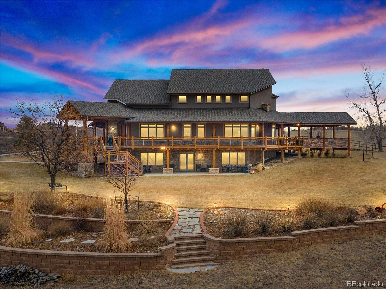 40.1 Acres of Land with Home for Sale in Sedalia, Colorado