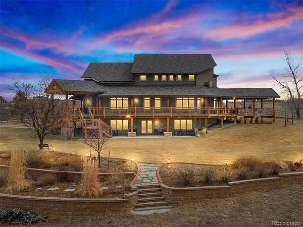 40.1 Acres of Land with Home for Sale in Sedalia, Colorado