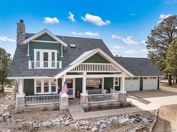 19.9 Acres of Land with Home for Sale in Colorado Springs, Colorado