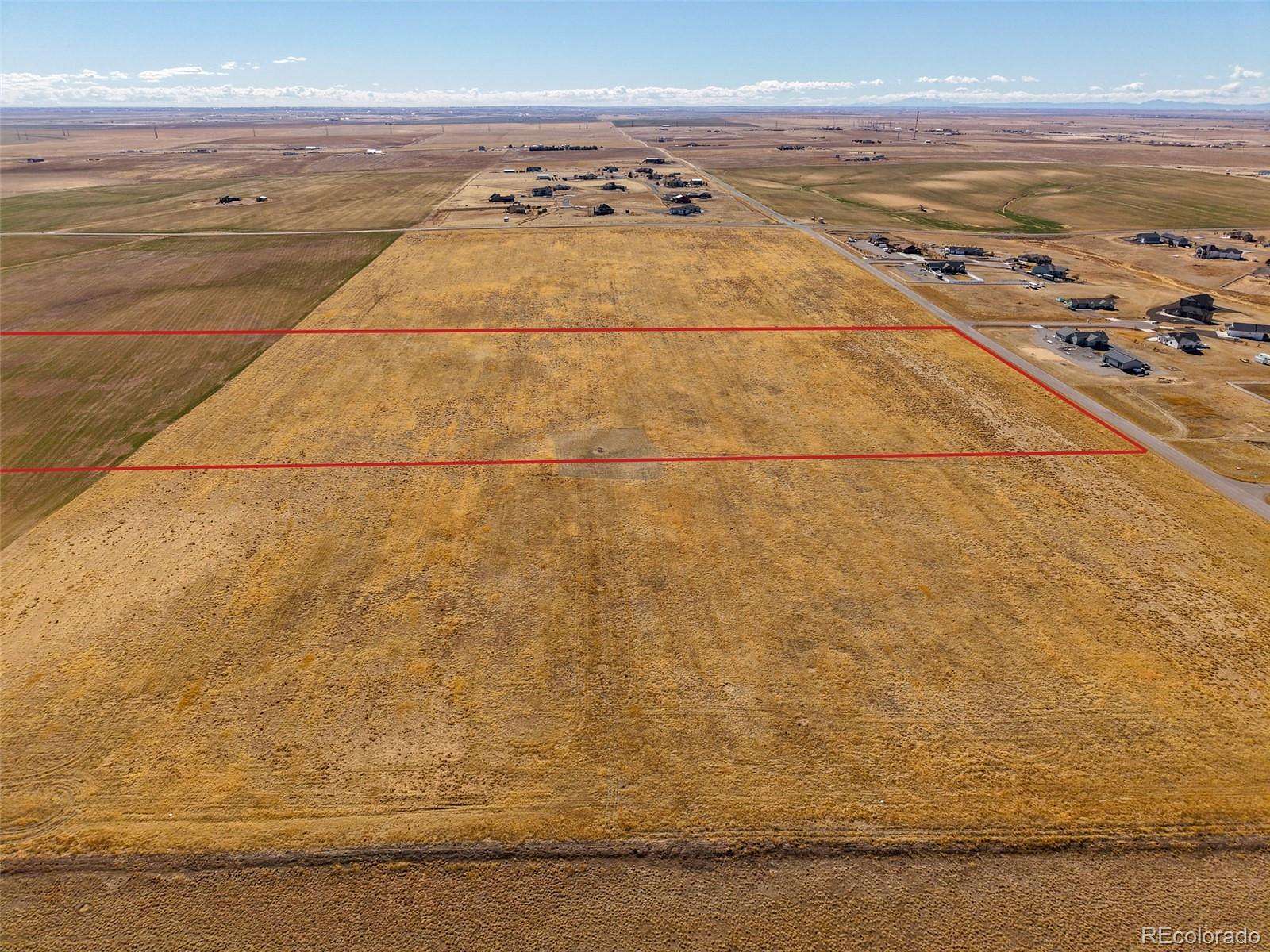 39.4 Acres of Agricultural & Residential Land for Sale in Hudson, Colorado