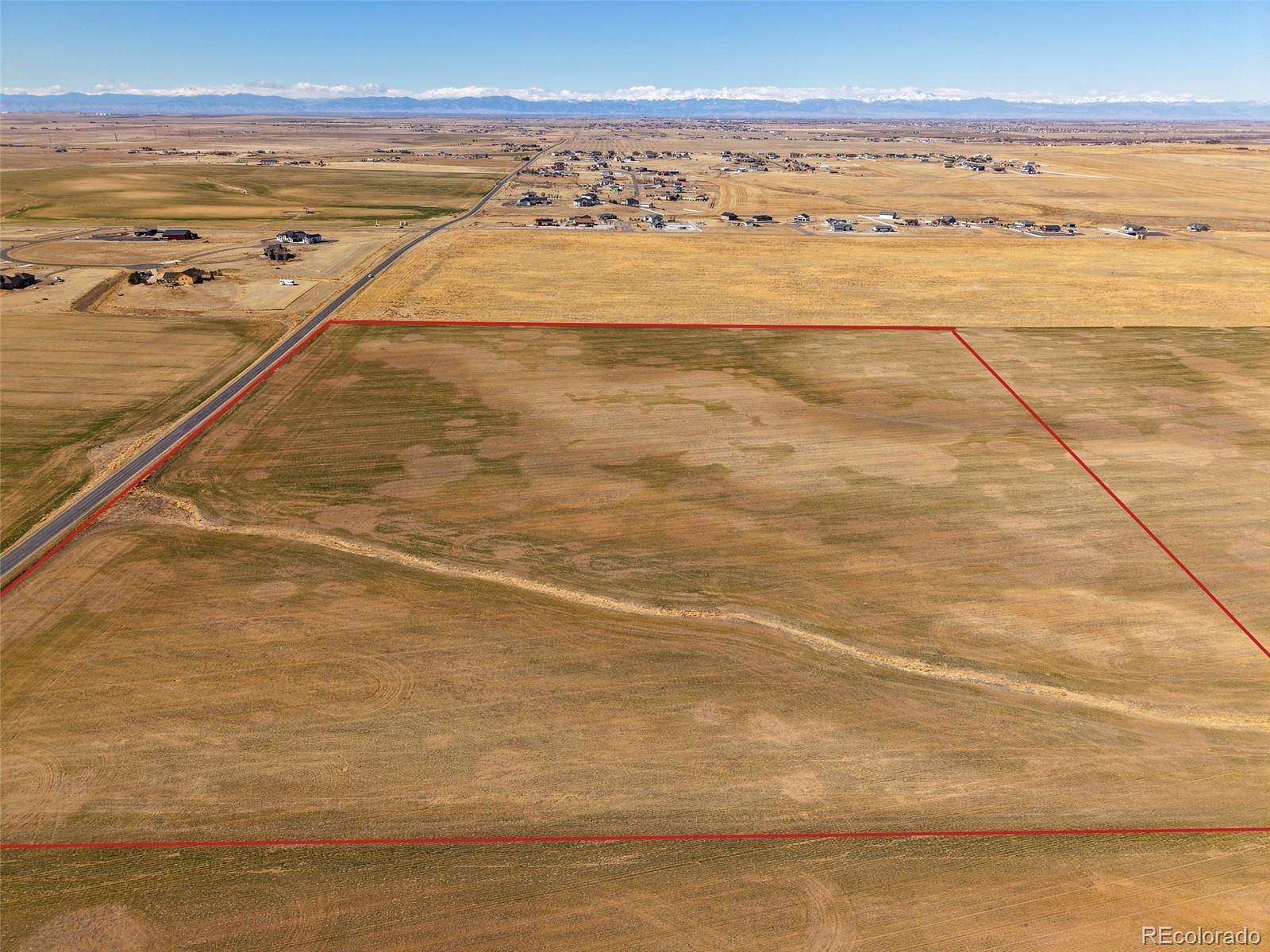 40.7 Acres of Agricultural & Residential Land for Sale in Hudson, Colorado