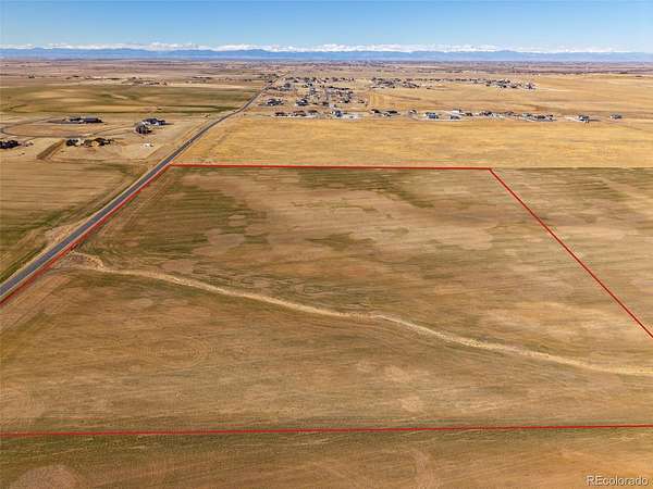 40.7 Acres of Agricultural & Residential Land for Sale in Hudson, Colorado