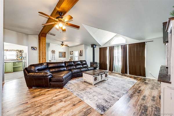 60 Acres of Agricultural Land with Home for Sale in Simla, Colorado