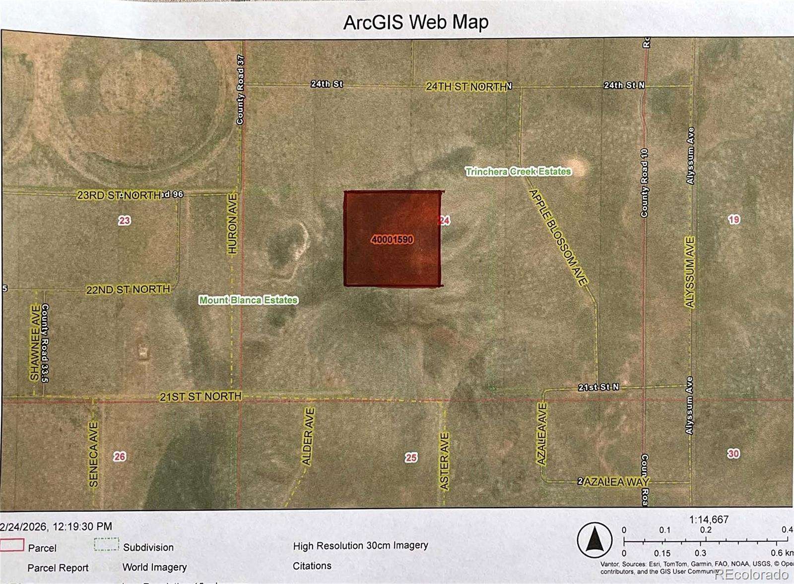 39.3 Acres of Land for Sale in Blanca, Colorado