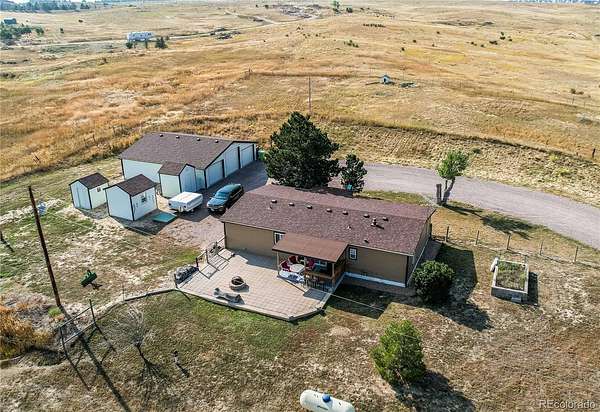 4.39 Acres of Land with Home for Sale in Elizabeth, Colorado