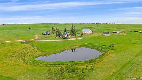 317 Acres of Land with Home for Sale in Elbert, Colorado