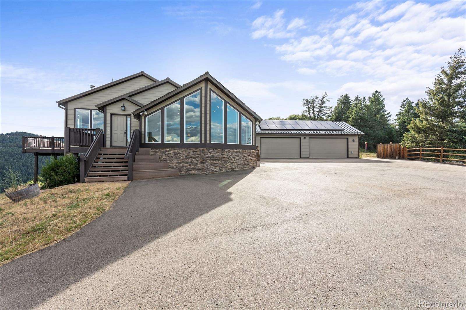 12 Acres of Land with Home for Sale in Morrison, Colorado