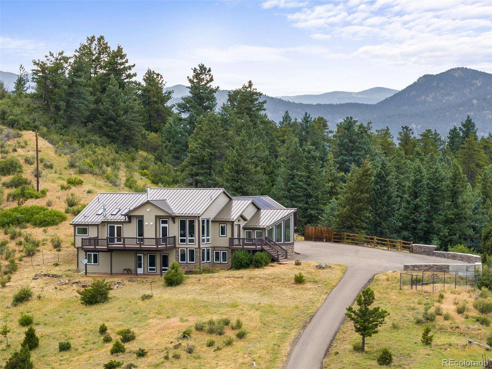 12 Acres of Land with Home for Sale in Morrison, Colorado