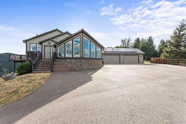 12 Acres of Land with Home for Sale in Morrison, Colorado