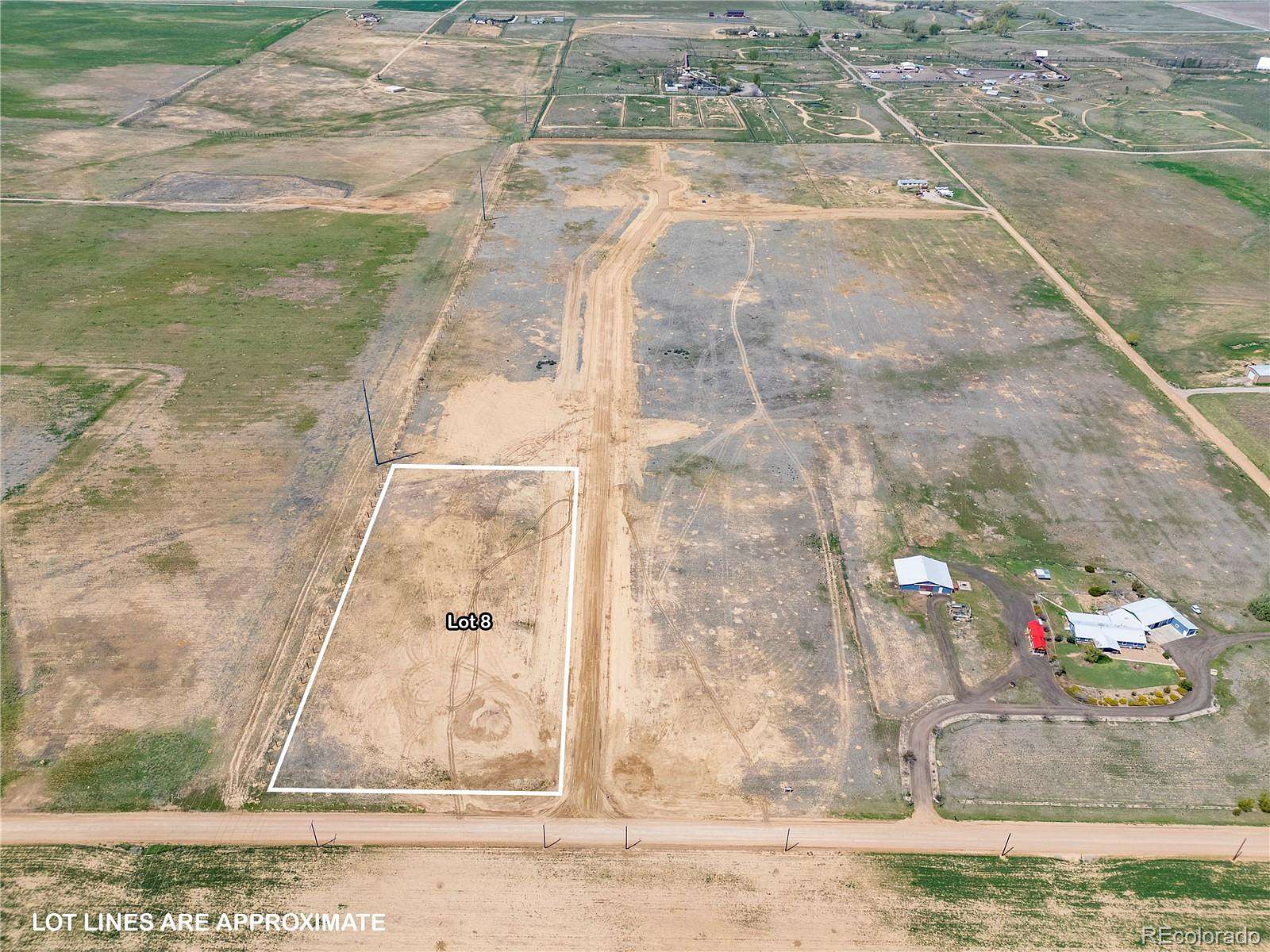 5.1 Acres of Land with Home for Sale in Keenesburg, Colorado
