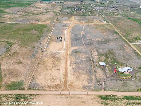 5 Acres of Land with Home for Sale in Keenesburg, Colorado