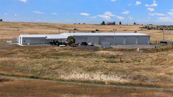 35 Acres of Agricultural Land with Home for Sale in Parker, Colorado