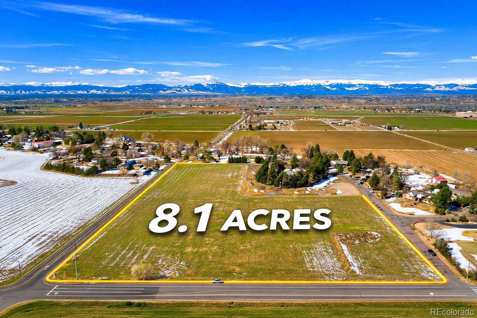 8.1 Acres of Residential Land for Sale in Brighton, Colorado
