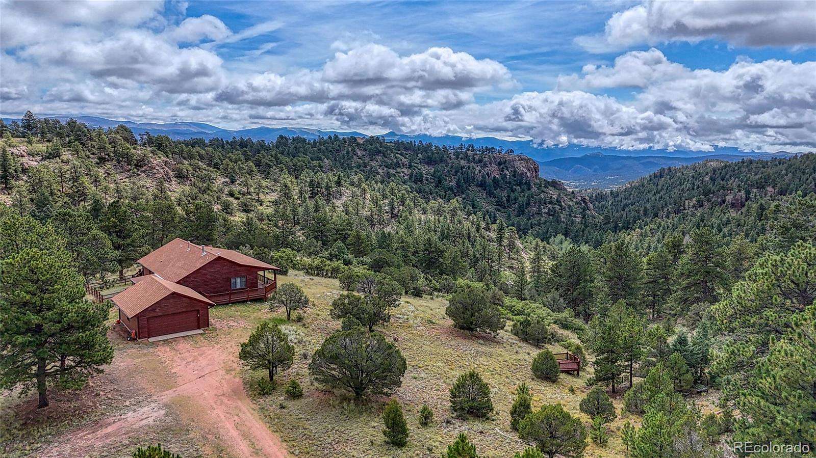 20 Acres of Recreational Land with Home for Sale in Florissant, Colorado