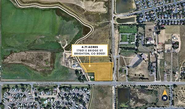 4.7 Acres of Commercial Land for Sale in Brighton, Colorado