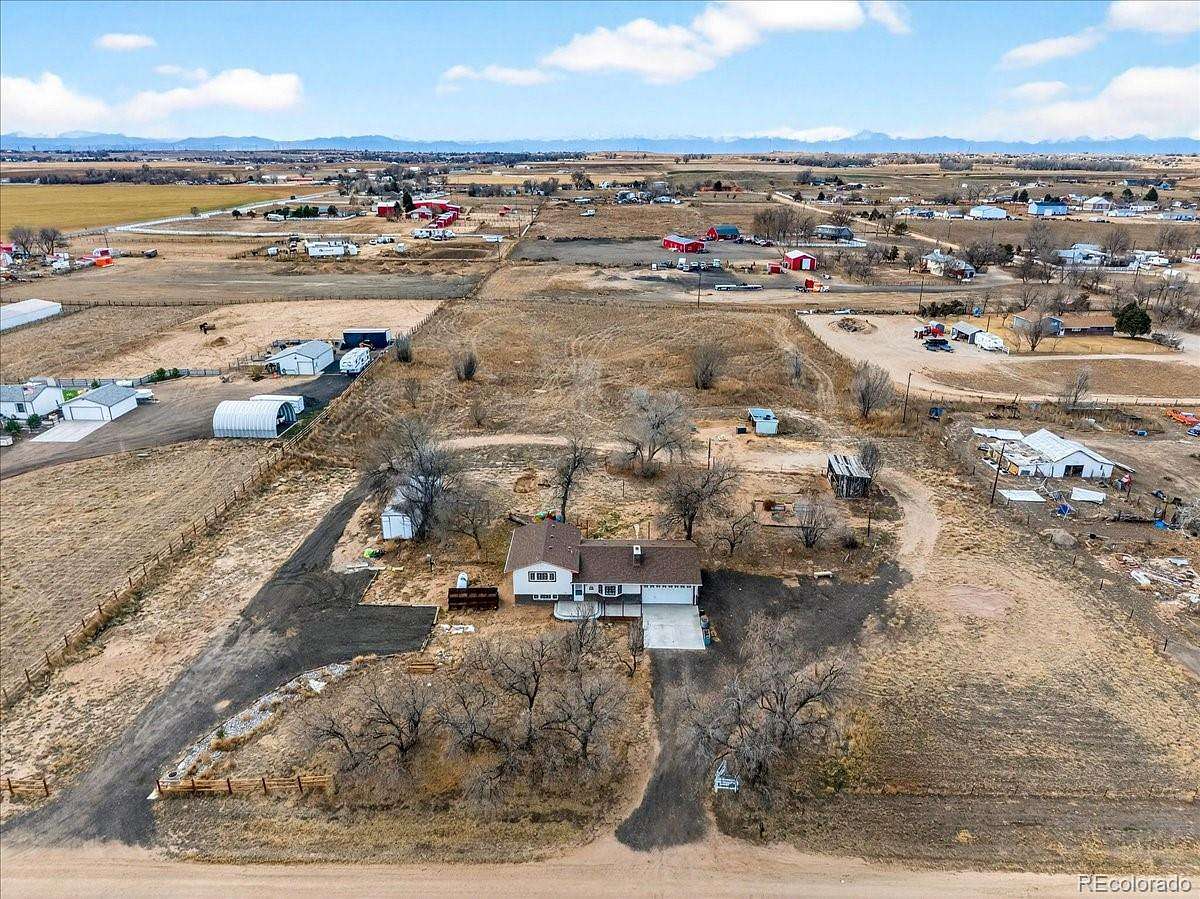 4.55 Acres of Land with Home for Sale in Hudson, Colorado