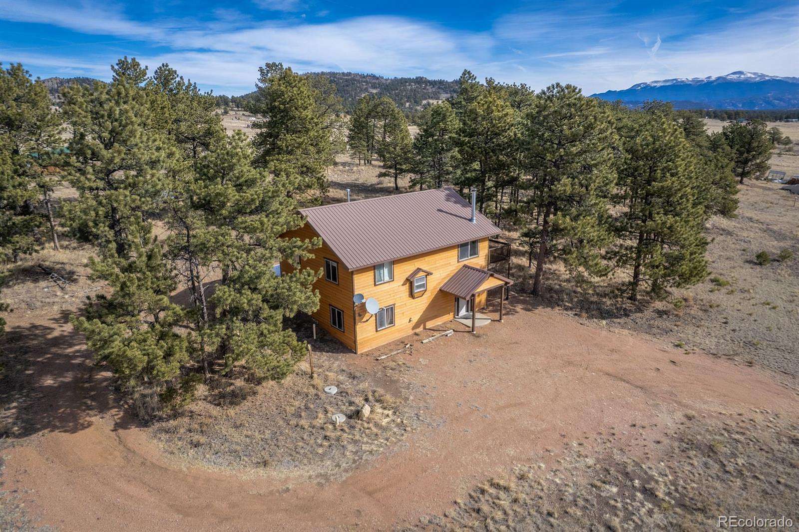 7.73 Acres of Land with Home for Sale in Guffey, Colorado