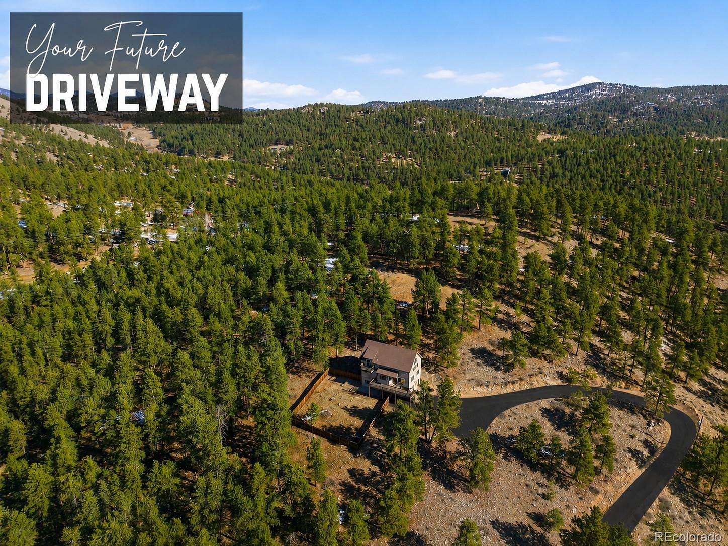 10 Acres of Land with Home for Sale in Evergreen, Colorado