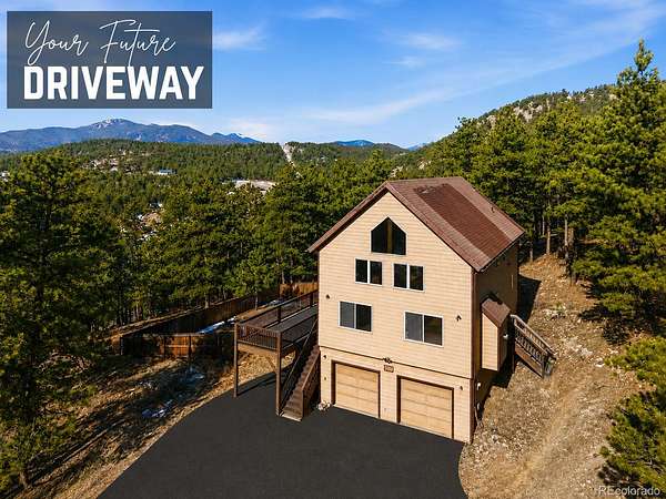 10 Acres of Land with Home for Sale in Evergreen, Colorado