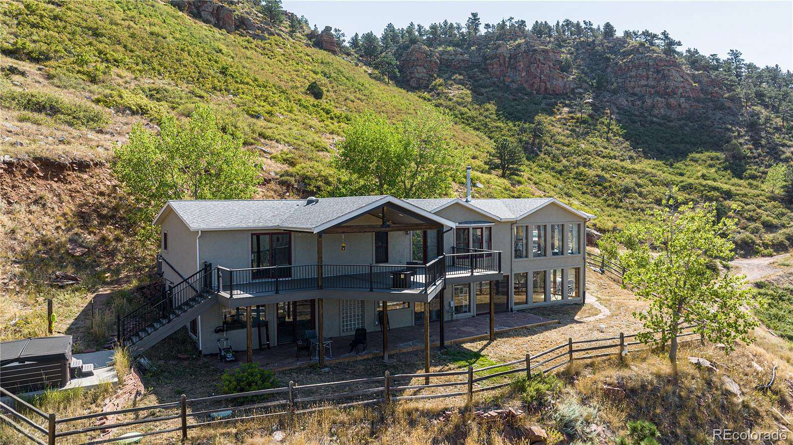 37.5 Acres of Recreational Land with Home for Sale in Lyons, Colorado