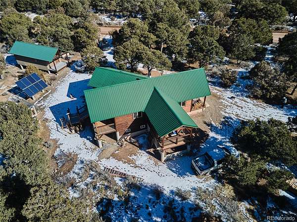 5.5 Acres of Land with Home for Sale in Fort Garland, Colorado