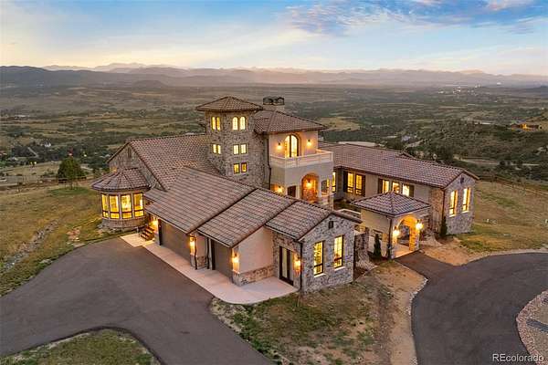 35.6 Acres of Agricultural Land with Home for Sale in Castle Rock, Colorado