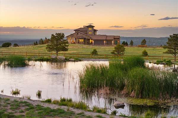 35.6 Acres of Agricultural Land with Home for Sale in Castle Rock, Colorado