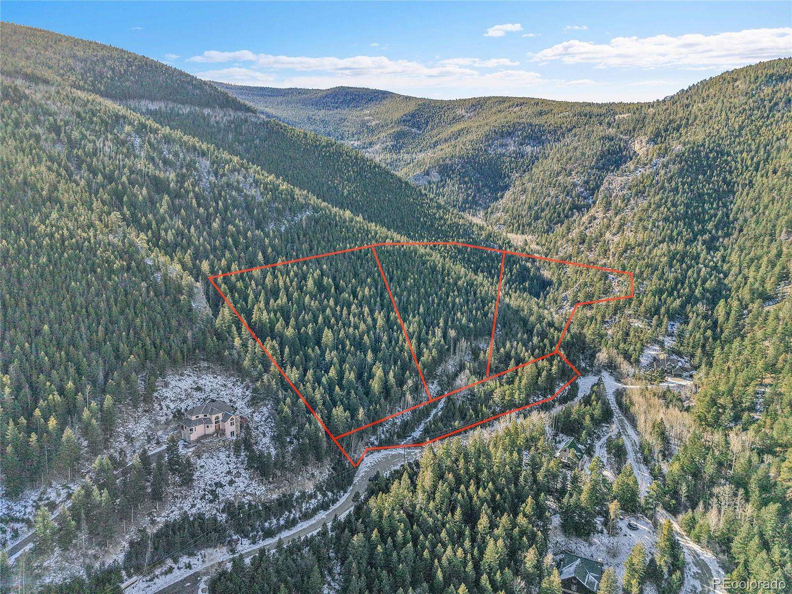 15.4 Acres of Land for Sale in Evergreen, Colorado