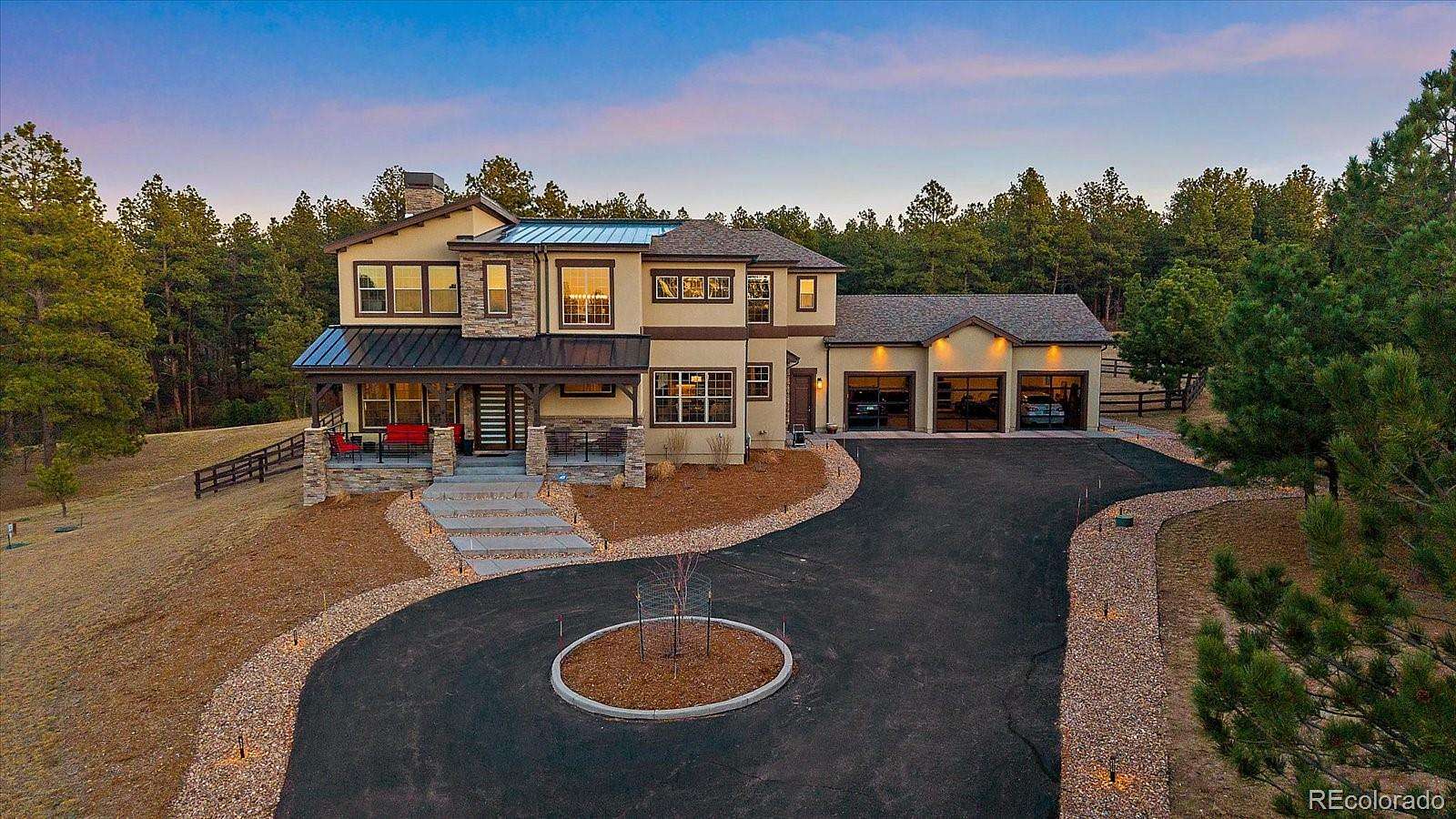 4 Acres of Land with Home for Lease in Franktown, Colorado