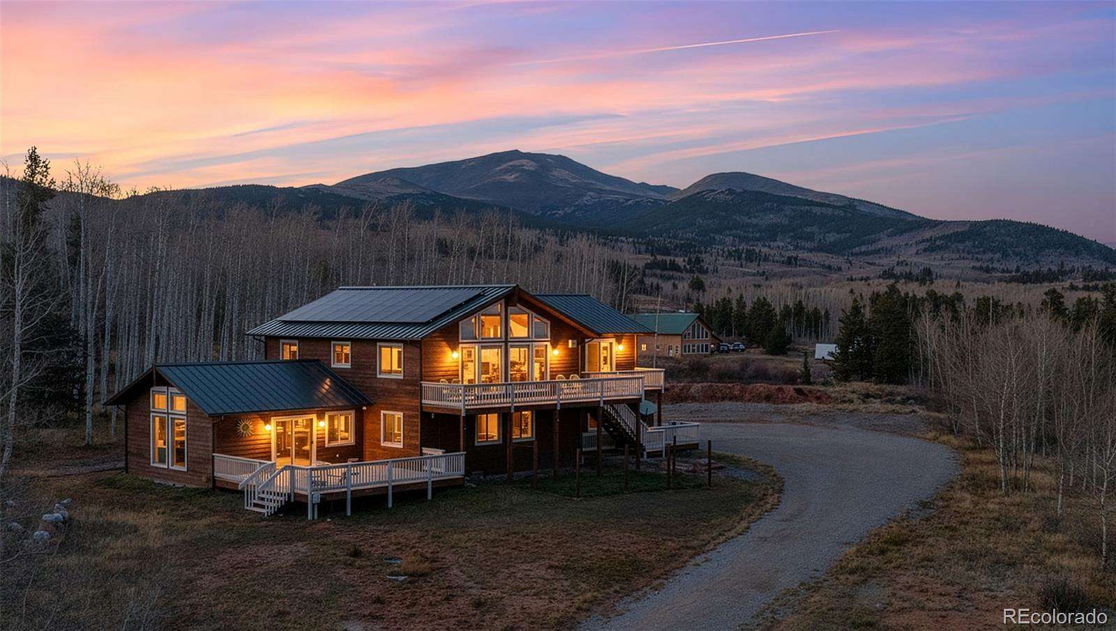 8 Acres of Land with Home for Sale in Fairplay, Colorado