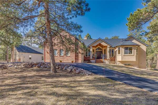 2.5 Acres of Land with Home for Sale in Colorado Springs, Colorado