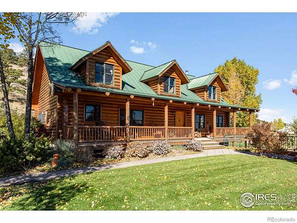 40 Acres of Land with Home for Sale in Loveland, Colorado