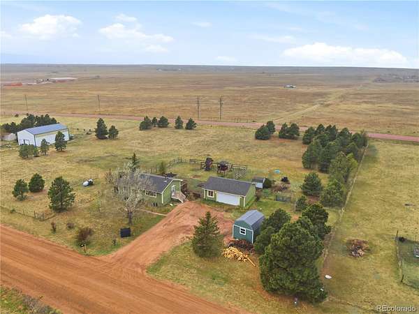 2.5 Acres of Land with Home for Sale in Colorado Springs, Colorado