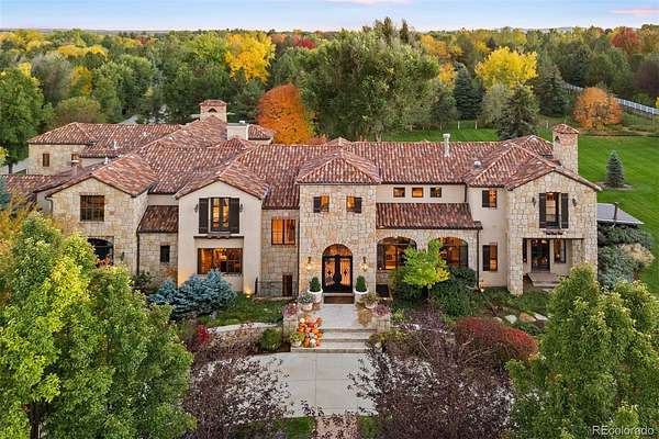 2.38 Acres of Land with Home for Sale in Cherry Hills Village, Colorado