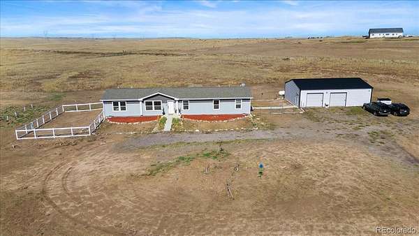 20 Acres of Land with Home for Sale in Carr, Colorado