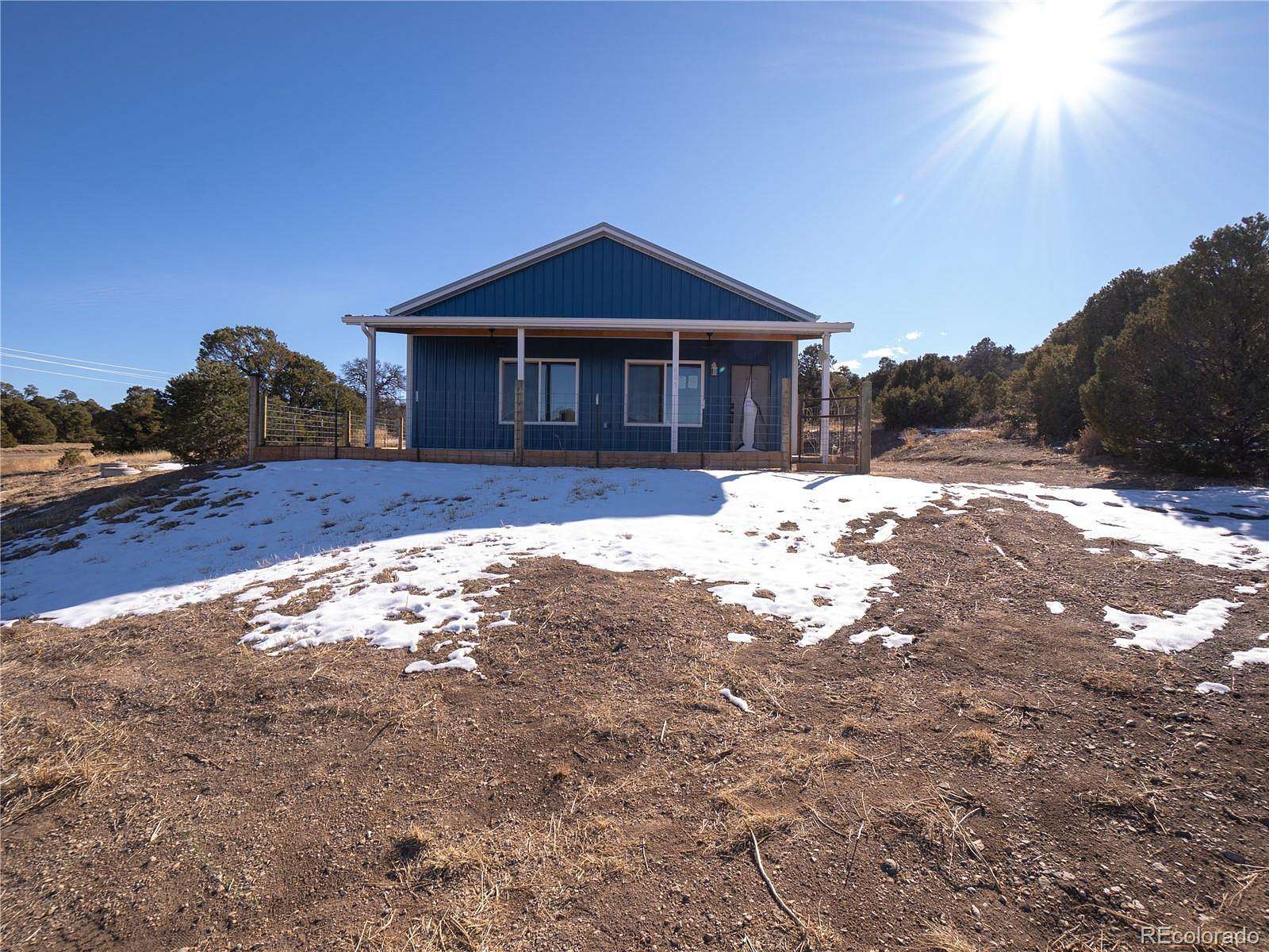 55.8 Acres of Recreational Land with Home for Sale in Walsenburg, Colorado