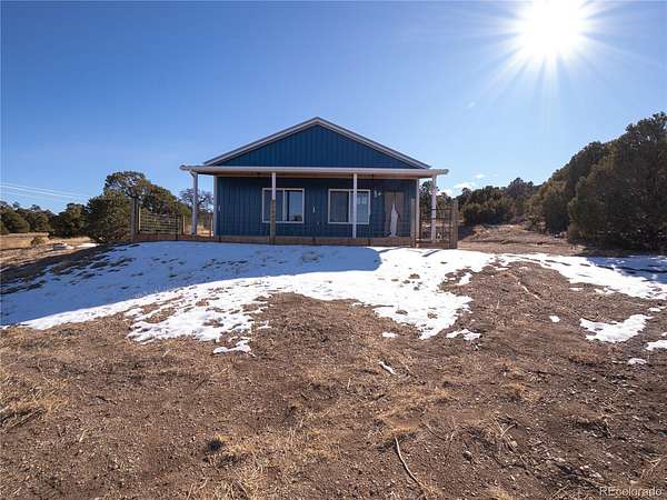 55.8 Acres of Recreational Land with Home for Sale in Walsenburg, Colorado